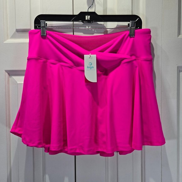 NWT Women’s Hot Pink Athletic Skort with Inside Pockets – Size XL - Picture 1 of 5